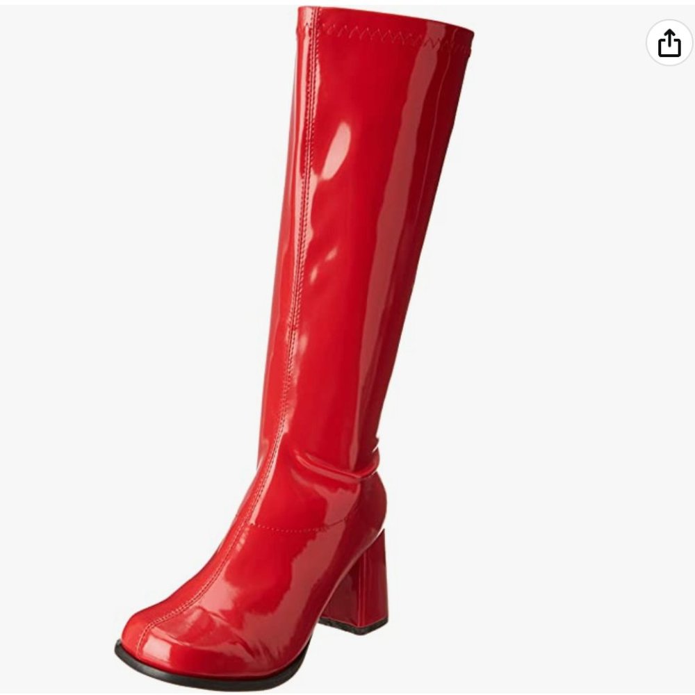 Ellie Shoes Women's Red Gogo Boots